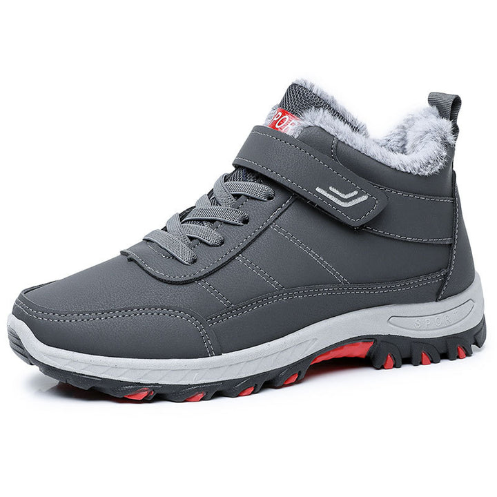 Gefütterte Herren-Winterstiefel, robust, für Outdoor-Aktivitäten
