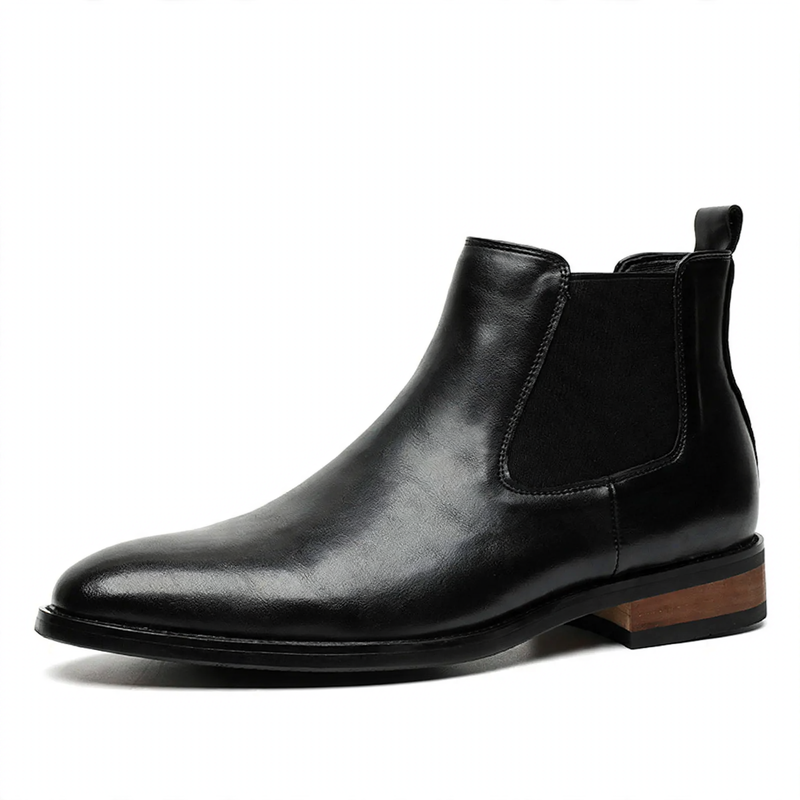 Herren-Chelsea-Stiefel, elegant, spitz zulaufend