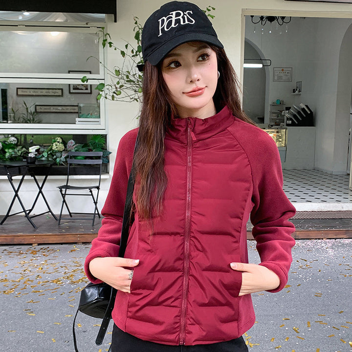 Sportliche Daunenjacke mit Graphen-Fleece-Futter