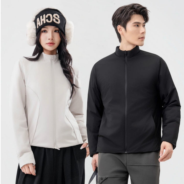 Leichte Unisex-Steppjacke mit Wollfüllung