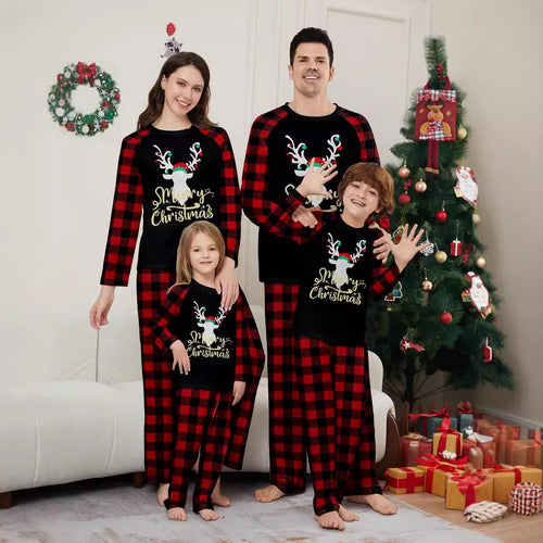 Weihnachts-Schlafanzug-Set für die Familie