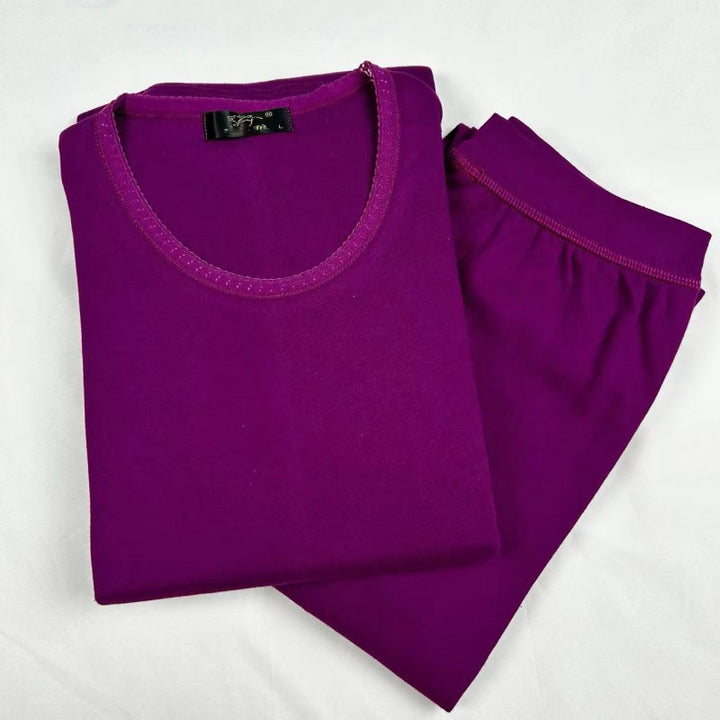 Thermo-Unterwäsche-Set aus Baumwolle, Unisex