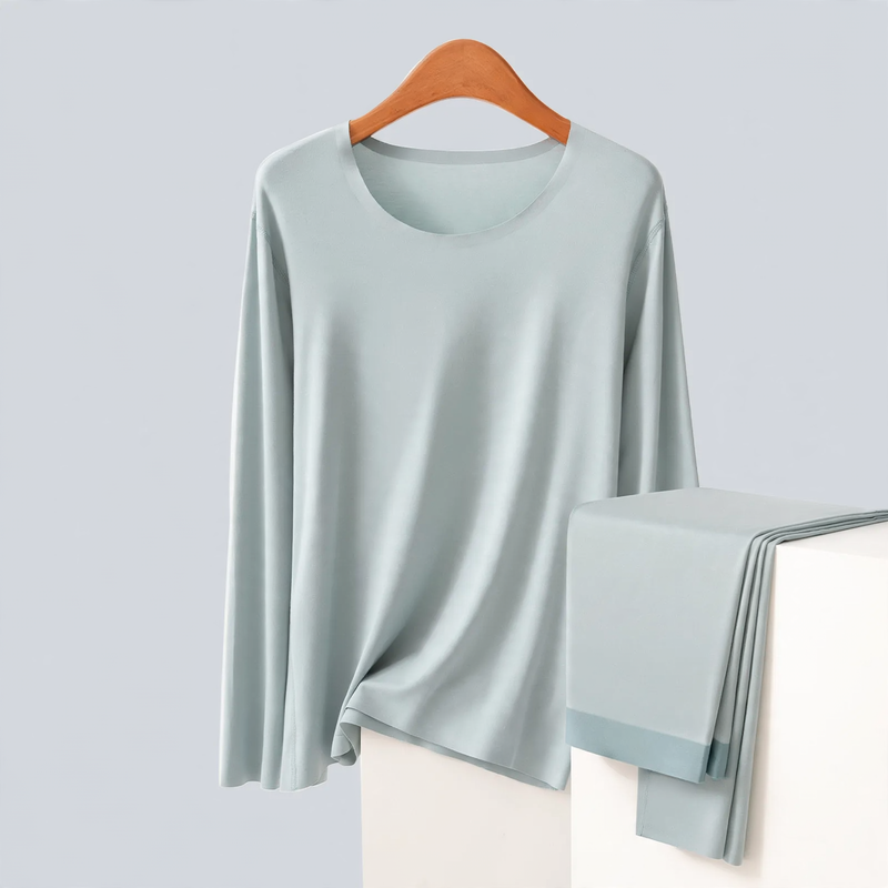 Herren-Thermo-Set, Rundhalsausschnitt, Modal, wärmend
