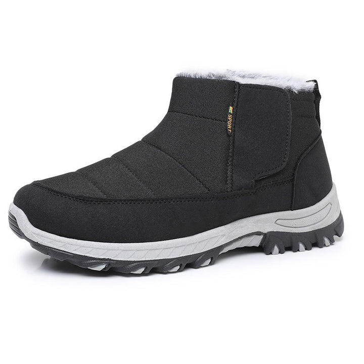 Herren-Winterstiefel mit Klettverschluss