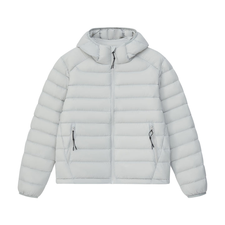 Damen-Daunenjacke mit Kapuze, gesteppt, warm