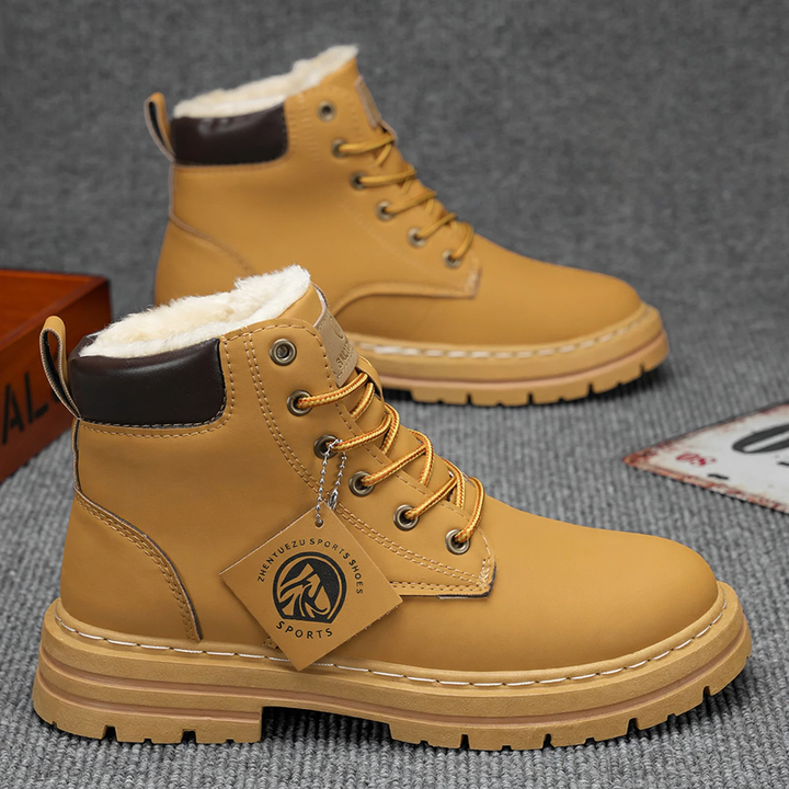 Gefütterte Herren-Arbeitsstiefel in Übergrößen