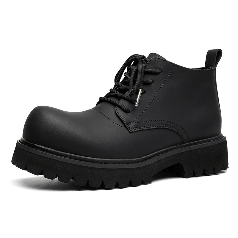 Herren-Arbeitsstiefel mit dicker Sohle