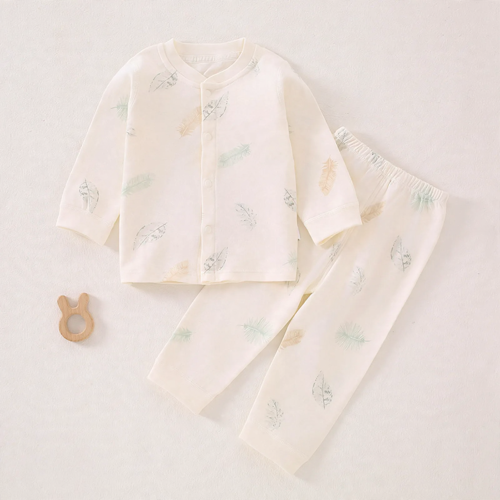 Baby Baumwoll-Schlafanzug-Set, zweiteilig