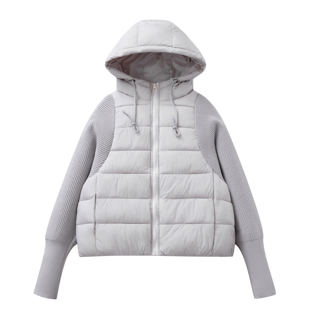Leichte Damen-Steppjacke mit Kapuze