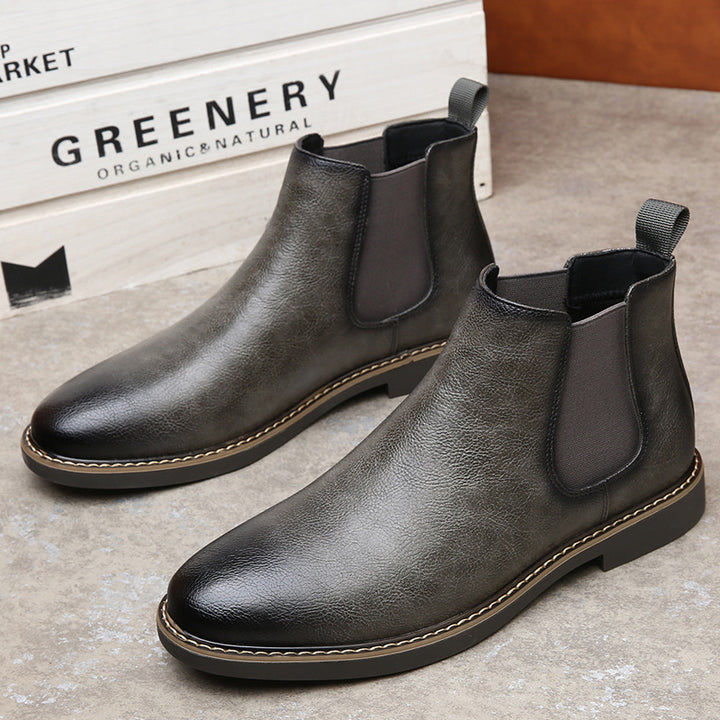 Herren Chelsea-Stiefel, Vintage-Stil, rutschfest