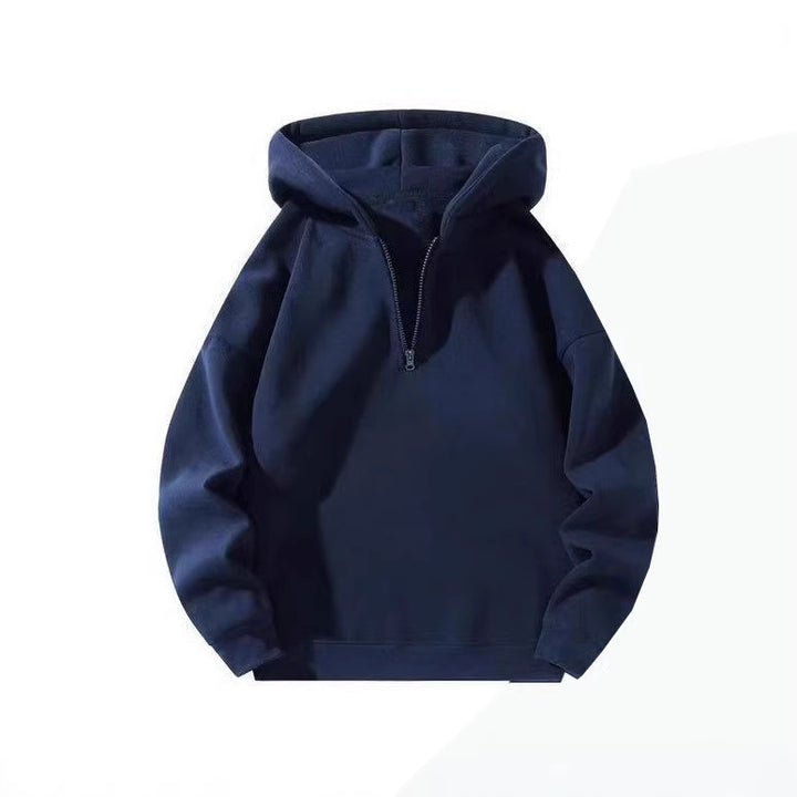 Unisex Kapuzenpullover mit Reißverschluss