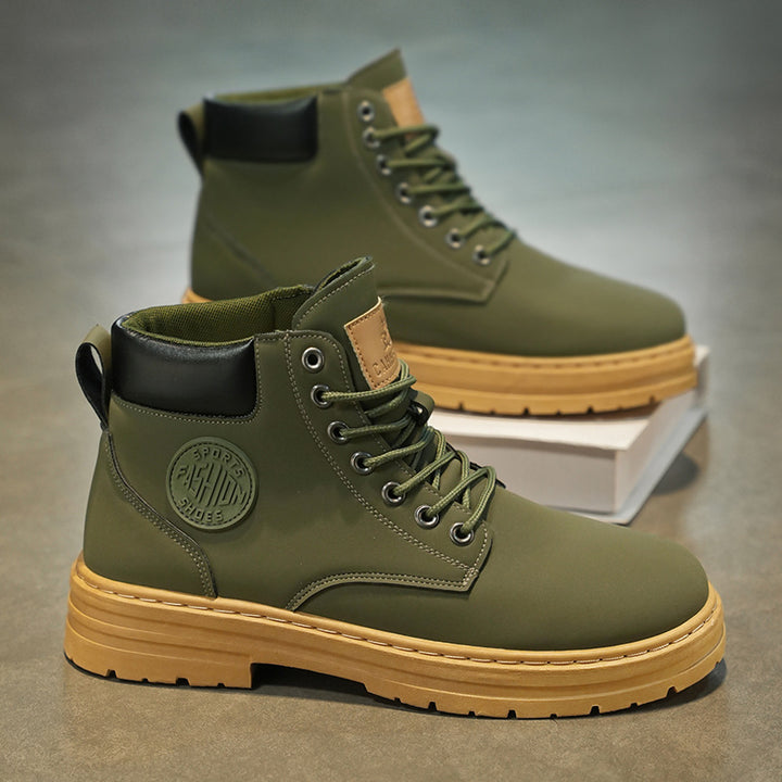 Herren-Stiefel, knöchelhoch, Freizeit-Design