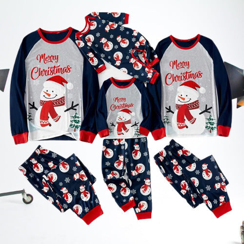 Weihnachtliches Familien-Schlafanzug-Set