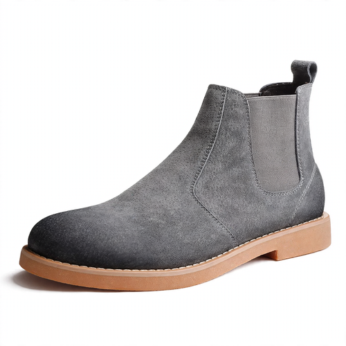 Herren-Chelsea-Boots, gefüttert, britischer Stil