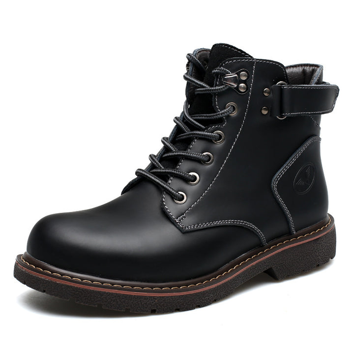 Herren Martin-Stiefel, gefüttert, englisches Design