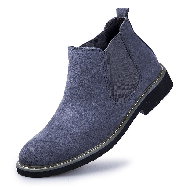 Herren-Chelsea-Stiefel aus Leder