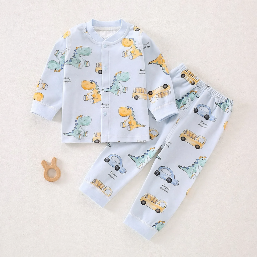 Baby Baumwoll-Schlafanzug-Set, zweiteilig