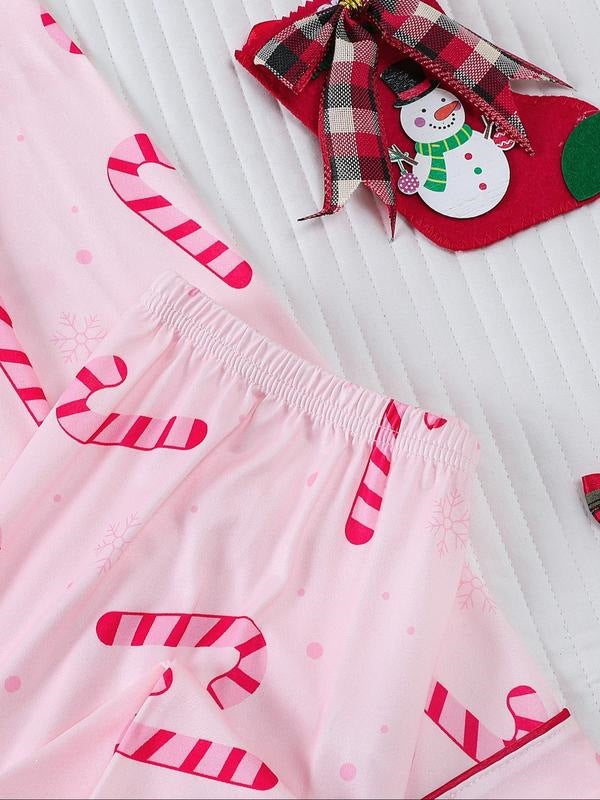 Weihnachts-Schlafanzug aus Flanell T 75991
