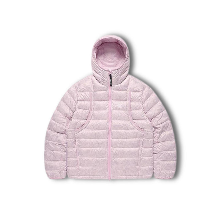 Leichte Damen-Daunenjacke mit Kapuze