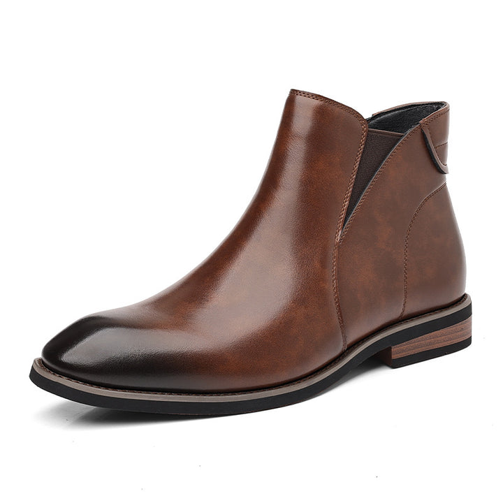 Herren-Chelsea-Stiefel, klassisch, gefüttert