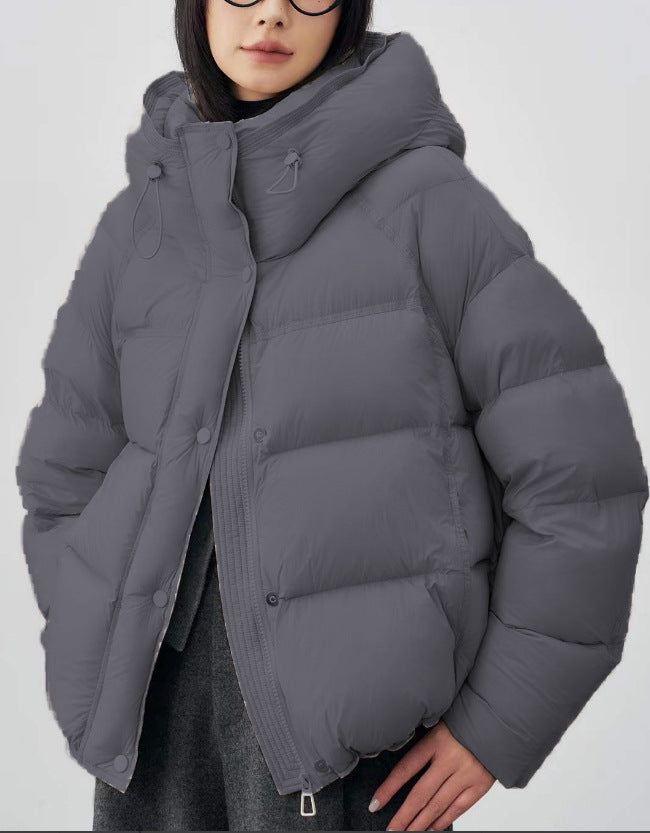 Leichte kurze Damen-Daunenjacke