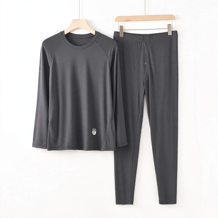 Thermo-Unterwäsche-Set für Damen und Herren, elastisch