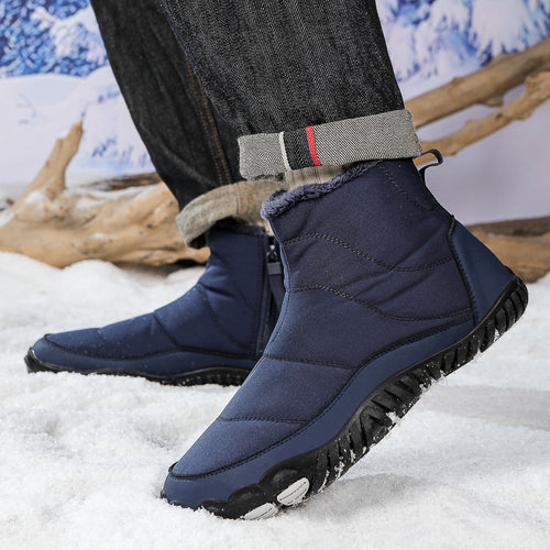 Wasserdichte Herren-Winterstiefel mit Warmfutter