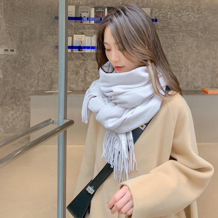 Winter-Schal in Kaschmir-Optik, 200x70 cm