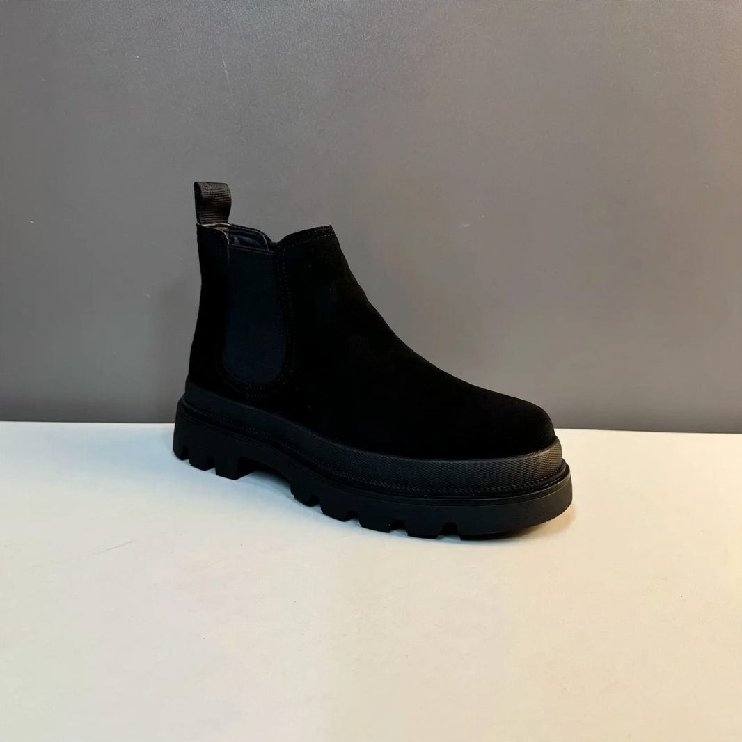 Herren-Stiefeletten, Chelsea-Stil, gefüttert
