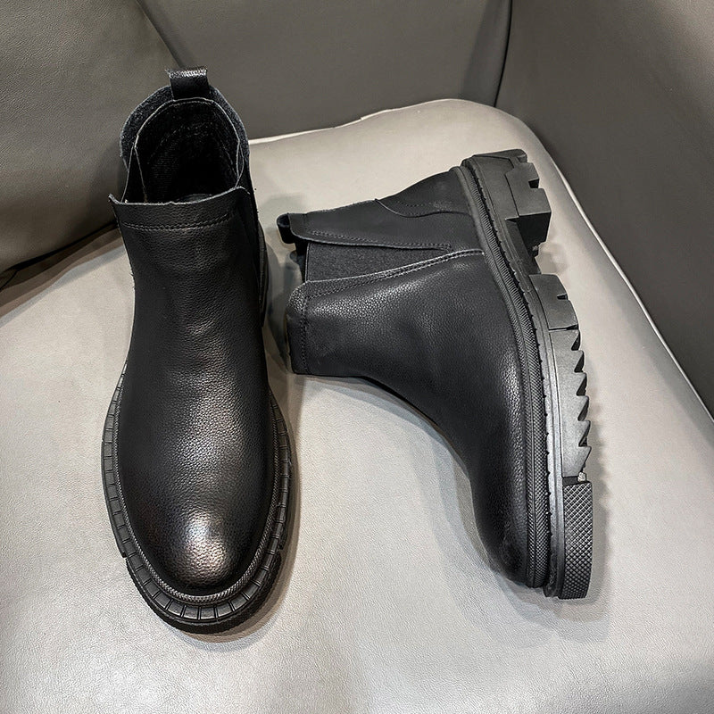 Herren Chelsea-Stiefel, gefüttert, S52