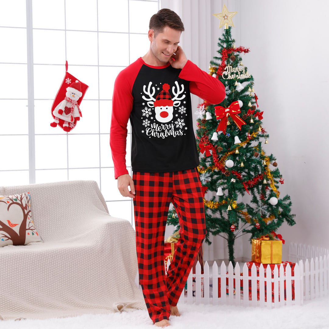 Weihnachts-Schlafanzug-Set für die ganze Familie