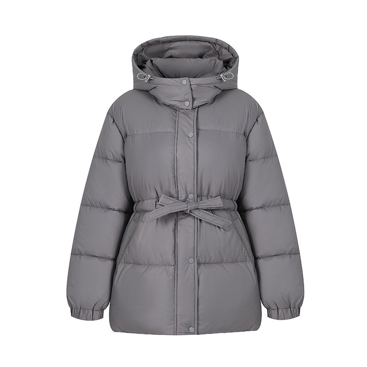 Taillierter Damen-Wintermantel mit Wattierung