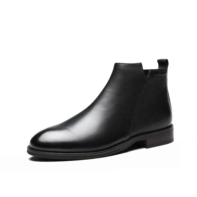 Modische Herren-Stiefel aus Leder