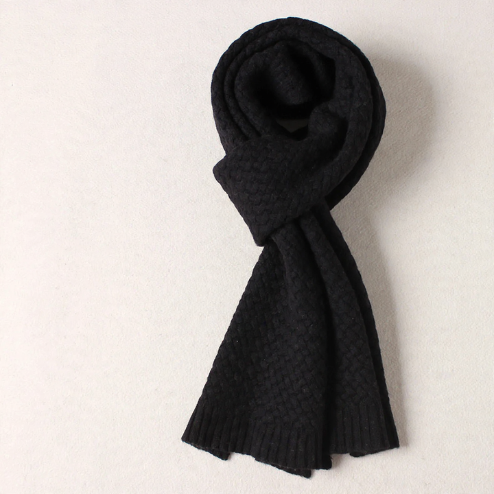 Strickschal aus reiner Merinowolle, 185 cm