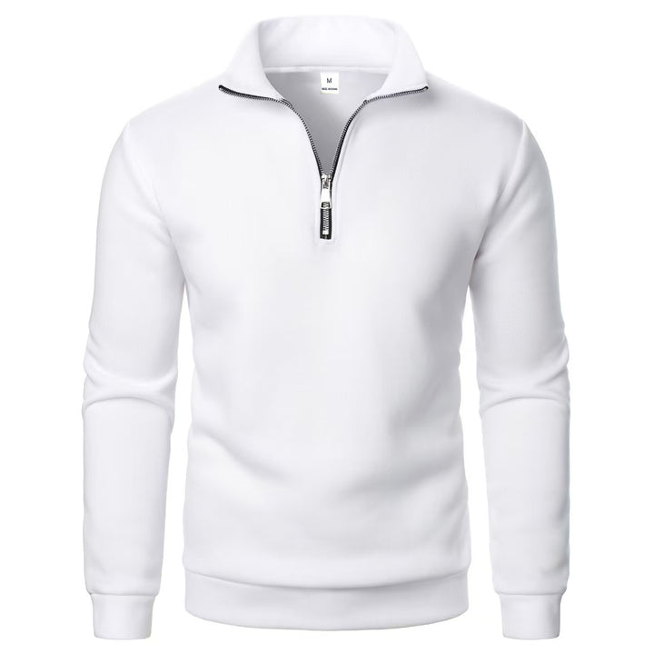 Locker geschnittenes Herren-Sweatshirt mit Reißverschluss