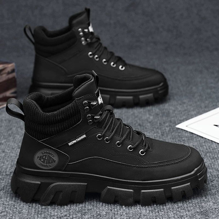 Herren-Stiefel im Worker-Stil, wasserdicht
