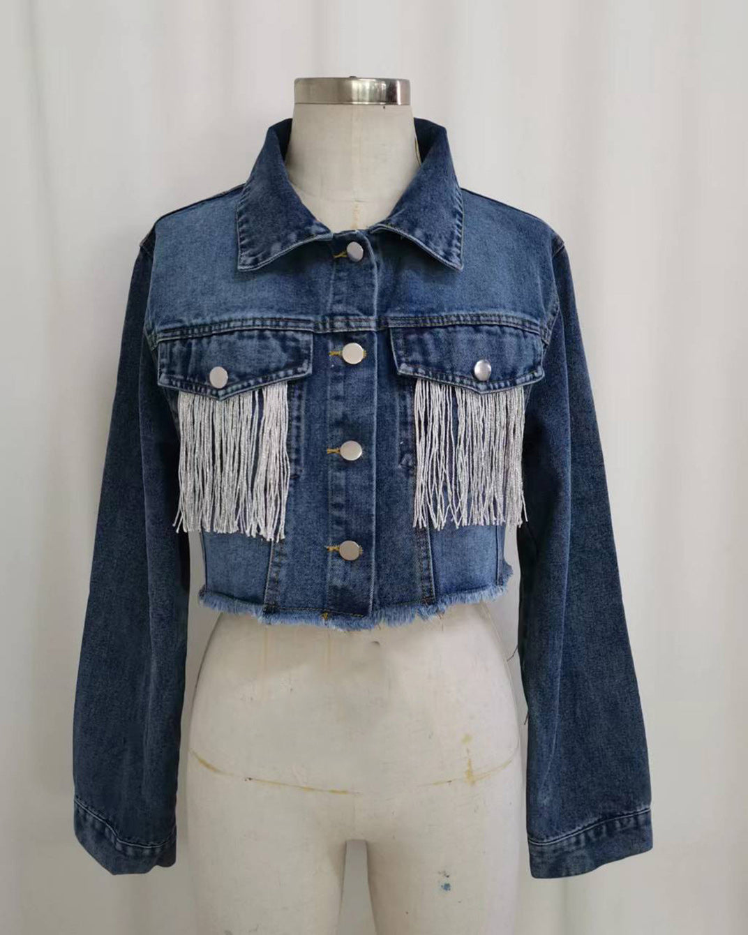 Drune | Zerrissene Jeansjacke