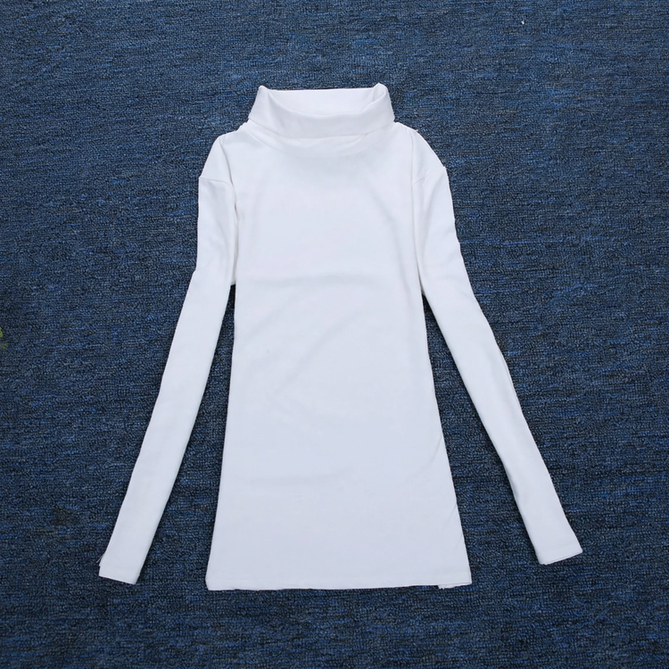 Damen Langarm-T-Shirt, einfarbig