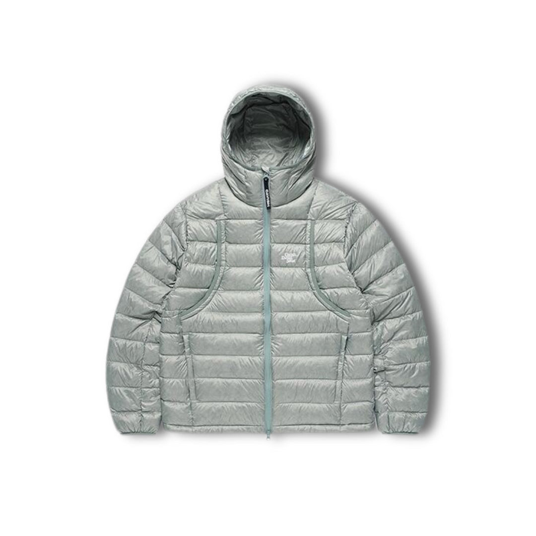 Leichte Damen-Daunenjacke mit Kapuze