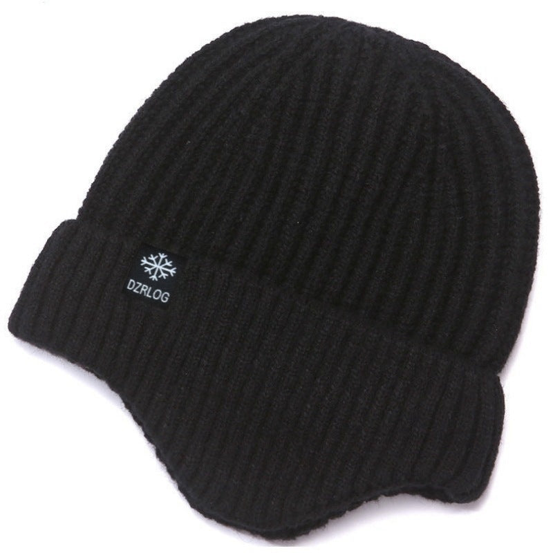 Winter-Strickmützen- und Schal-Set für Herren