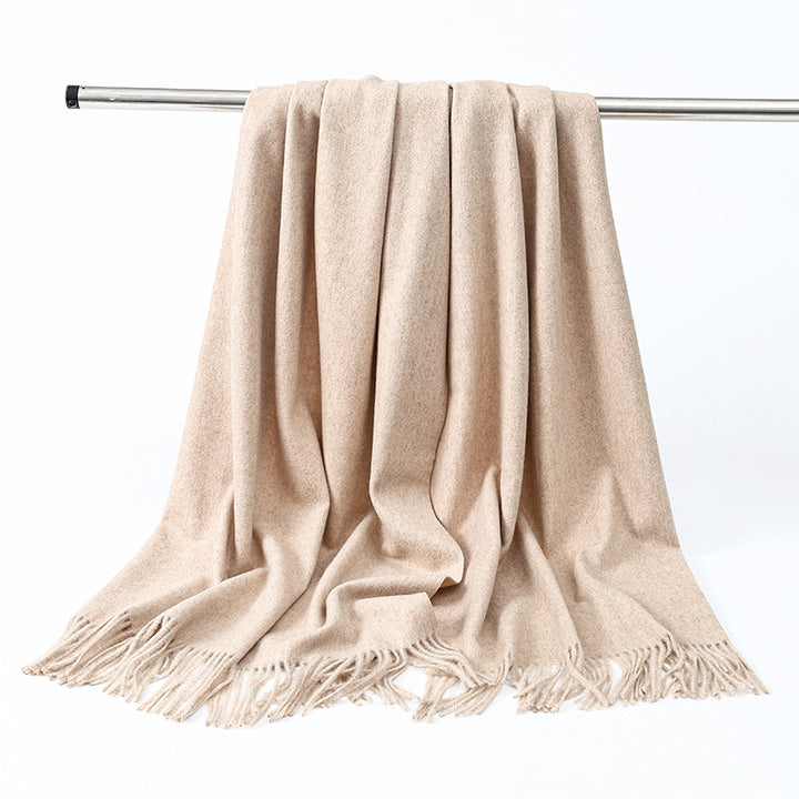 Eleganter Woll-Kaschmir-Schal für Damen und Herren