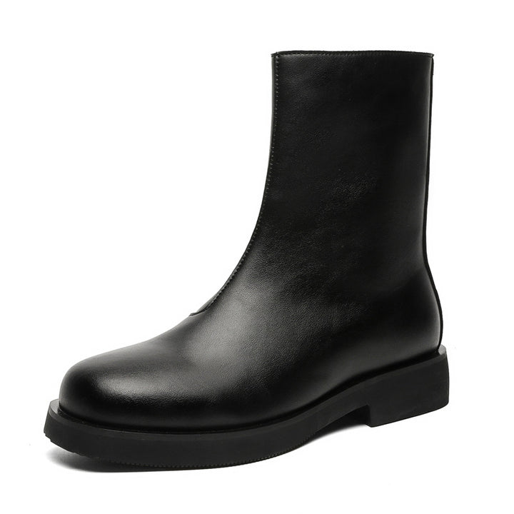 Herren-Chelsea-Boots, eckige Zehenpartie, Modell 66630-J
