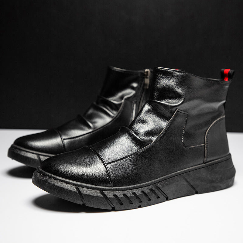 Modische Herren-Arbeitsstiefel, knöchelhoch