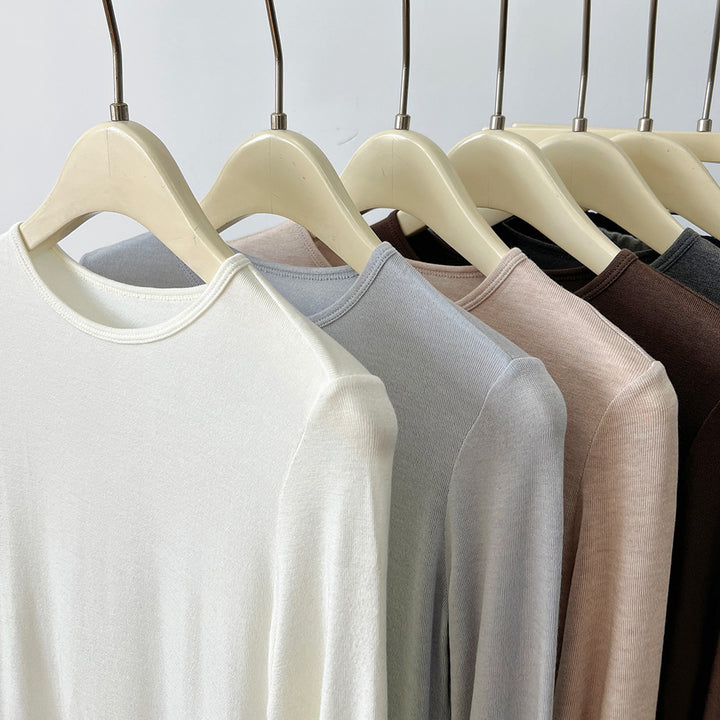 Damen-Kaschmir-Strickshirt