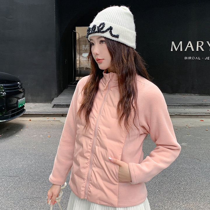 Sportliche Daunenjacke mit Graphen-Fleece-Futter