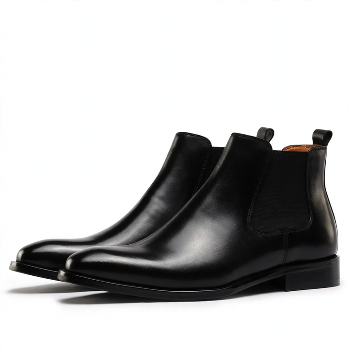 Chelsea-Stiefel für Herren aus echtem Leder