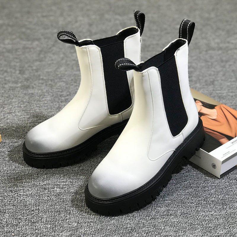 Chelsea-Stiefel für Herren, hohe Ausführung, 21271-K