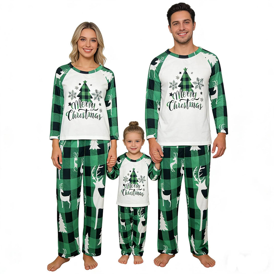 Weihnachts-Pyjama-Set für die ganze Familie