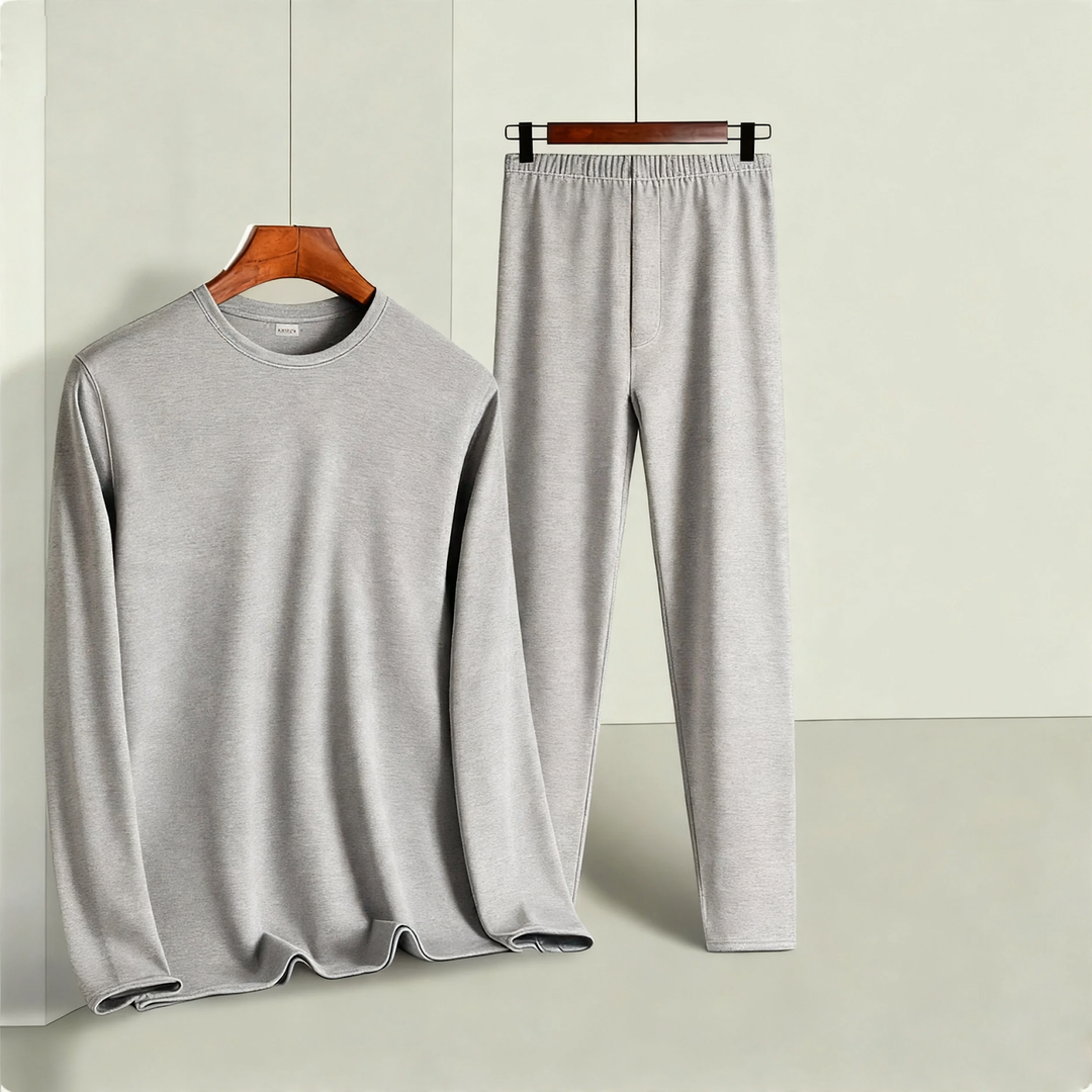 Thermo-Unterwäsche-Set für Herren, elastisch