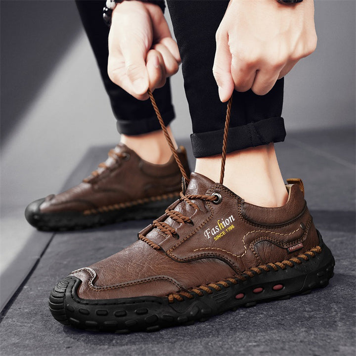 Herren-Stiefeletten, mittelhoher Schaft, gefüttert